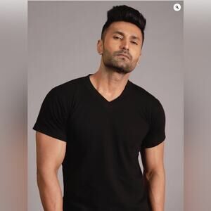 Men Style Wear V-Neck T-Shirt
